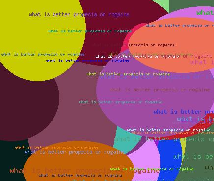 WHAT IS BETTER PROPECIA OR ROGAINE